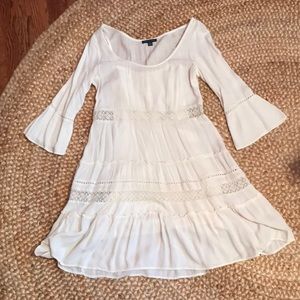 American eagle cream dress